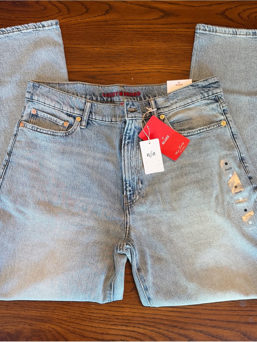 Lucky Brand Light Blue Relaxed Men's Jeans